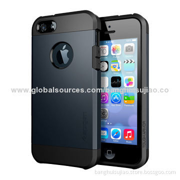 Hot-selling Tough Armor Cases for iPhone 5/5S/4/4S, Made of PU Material